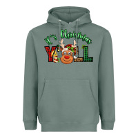 Sage it's christmas y'all reindeer Heavyweight Hoodie - Jasminsmagicworld