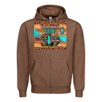Chestnut camping vibes Zipper Hoodie - JahusDesignShop