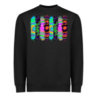 Black tie dye brushstrokes Heavyweight Sweatshirt - RanaPortraitStore