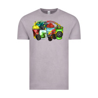 Vintage Zinc monster truck coffee cups Vintage Tee - Zillion Design Studio