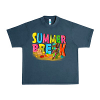 Midnight Navy summer break Urban Heavy Tee - texasbilliewilder