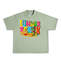 Oil Green summer break Urban Heavy Tee - texasbilliewilder