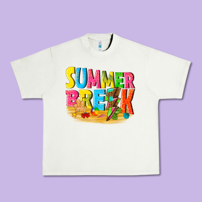 Summer Break Urban Heavy Tee Designed By Texasbilliewilder