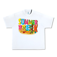 White summer break Urban Heavy Tee - texasbilliewilder