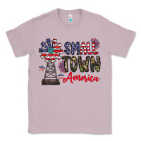 Lilac small town america Classic Tee - CowhideDigitalArt