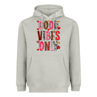 Moon Dust good vibes only Heavyweight Hoodie - NancyCooperArtShop