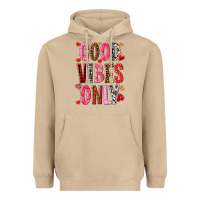 Mushroom good vibes only Heavyweight Hoodie - NancyCooperArtShop