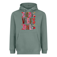 Sage good vibes only Heavyweight Hoodie - NancyCooperArtShop