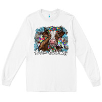 White autism awareness 2 Long Sleeve Tee - SublimationCraftShop