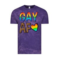 Cloud Purple gay af Vintage Tee - texasbilliewilder