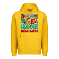Lemon not all super heroes wear capes Premium Hoodie - NancyCooperArtShop