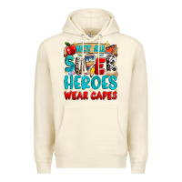Sandshell not all super heroes wear capes Premium Hoodie - NancyCooperArtShop