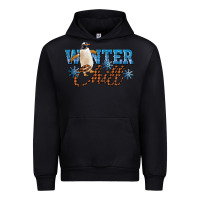 Black Winter Chill Penguin Urban Hoodie - LillyAllenDesigns