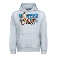 Heather Grey Winter Chill Penguin Urban Hoodie - LillyAllenDesigns