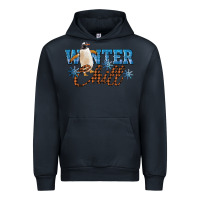 Navy Winter Chill Penguin Urban Hoodie - LillyAllenDesigns
