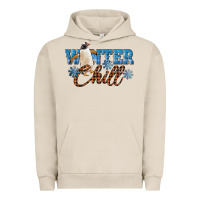 Pigment French Oak Winter Chill Penguin Urban Hoodie - LillyAllenDesigns