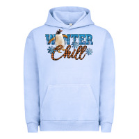 Pigment Grape Ice Winter Chill Penguin Urban Hoodie - LillyAllenDesigns