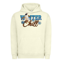 Pigment Pistachio Winter Chill Penguin Urban Hoodie - LillyAllenDesigns