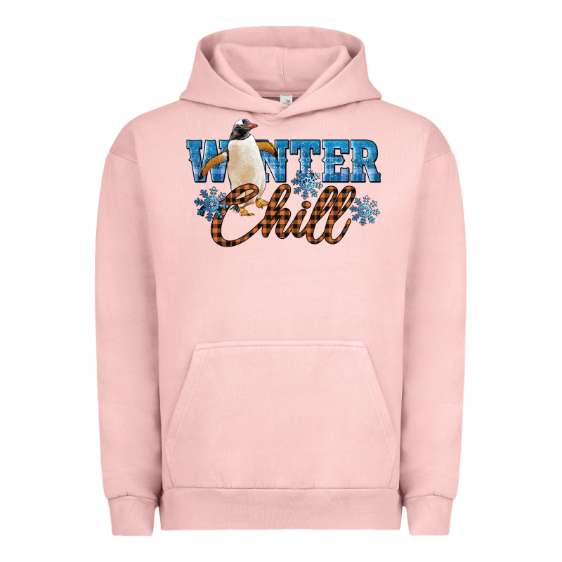 Winter Chill Penguin Urban Hoodie by LillyAllenDesigns | Teevron