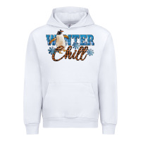 White Winter Chill Penguin Urban Hoodie - LillyAllenDesigns