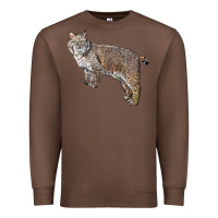 Chestnut Bobcat Premium Sweatshirt - LillyAllenDesigns