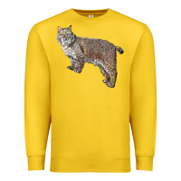 Lemon Bobcat Premium Sweatshirt - LillyAllenDesigns