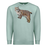 Seafoam Bobcat Premium Sweatshirt - LillyAllenDesigns