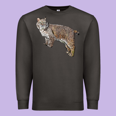 Bobcat Premium Sweatshirt Designed By Lillyallendesigns
