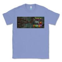 Colony Blue trick rawr treat 15 oz mug Classic Tee - BundleAndBundleShop