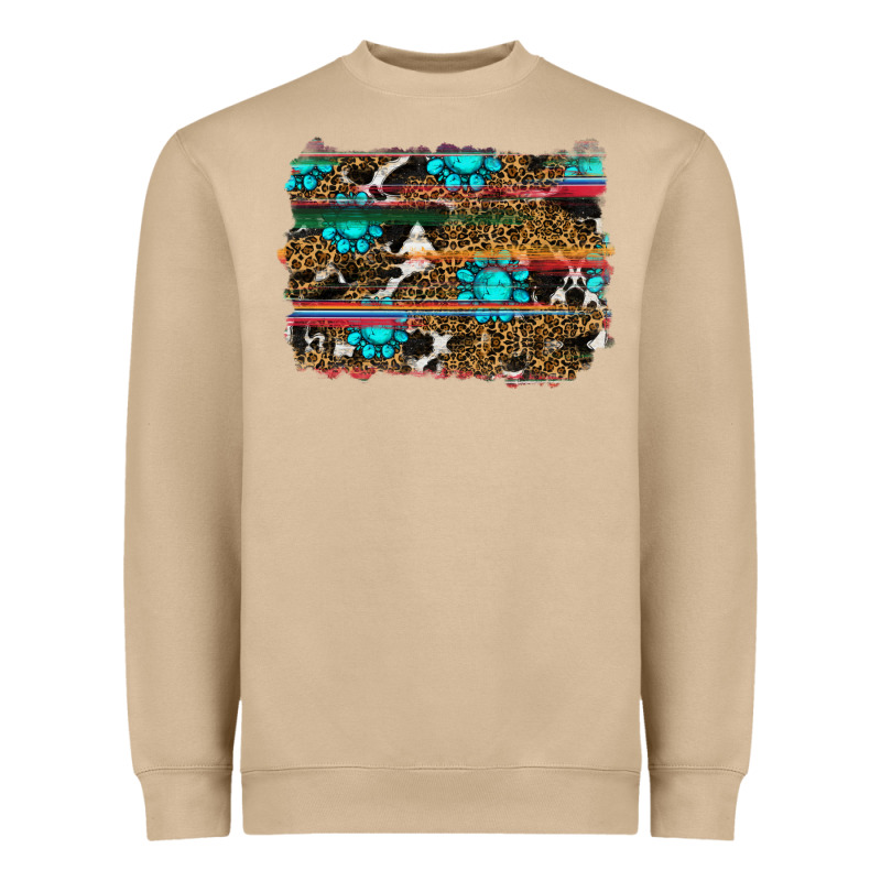 Western Background Heavyweight Sweatshirt by RanaPortraitStore | Teevron