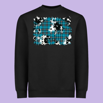 Heavyweight Sweatshirt winter plaid cowhide pattern background
