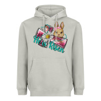 Moon Dust he is risen cross rabbit Heavyweight Hoodie - BarkalooDesign