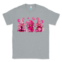 Heather Grey breast cancer gnomies Classic Tee - FaDigitalArtStudio