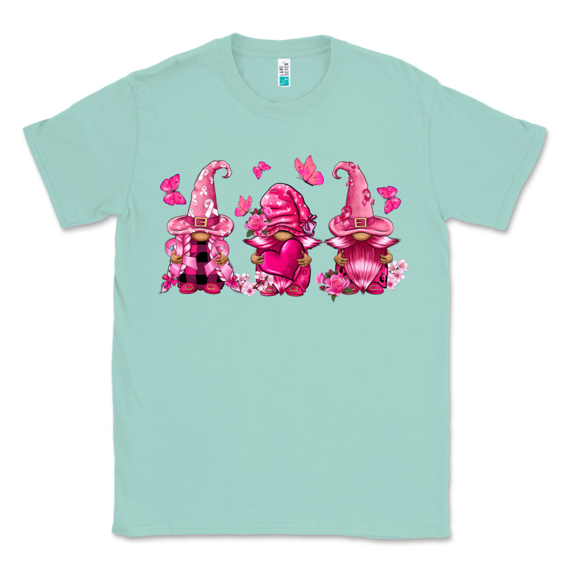 Breast Cancer Gnomies Classic Tee by FaDigitalArtStudio | Teevron