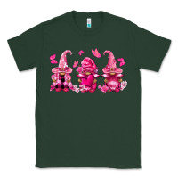Sports Green breast cancer gnomies Classic Tee - FaDigitalArtStudio