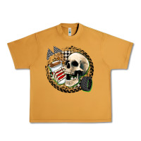 Race Skull Urban Heavy Tee | Teevron