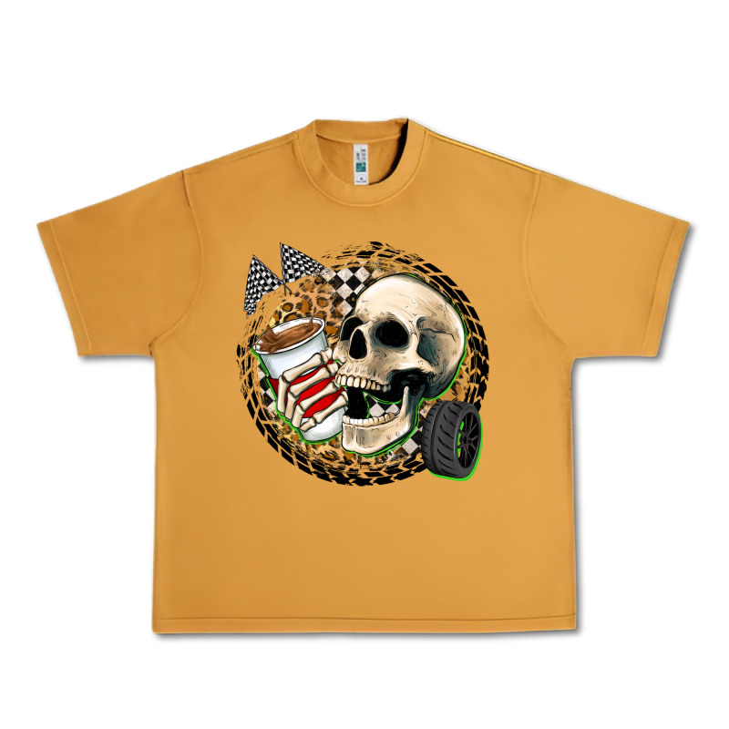 Race Skull Urban Heavy Tee by Zillion Design Studio | Teevron