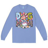 Colony Blue Easter Dog Mom Easter Day Long Sleeve Tee - Neo Western