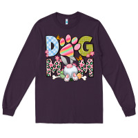 Plum Easter Dog Mom Easter Day Long Sleeve Tee - Neo Western