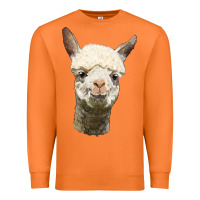 Carrot Alpaca Head Premium Sweatshirt - LillyAllenDesigns