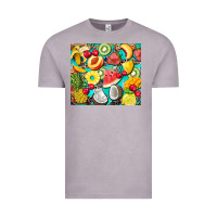 Vintage Zinc summer fruits Vintage Tee - BarkalooDesign