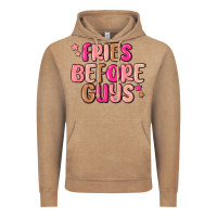 Vintage Coffee fries before guys Vintage Hoodie - MaliasSmallBusiness