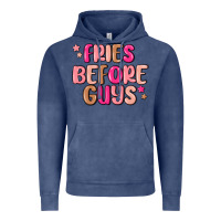 Vintage Denim fries before guys Vintage Hoodie - MaliasSmallBusiness