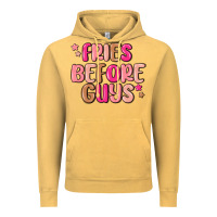 Vintage Mustard fries before guys Vintage Hoodie - MaliasSmallBusiness
