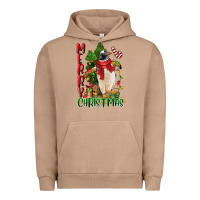 Pigment Burro merry christmas penguin Urban Hoodie - LillyAllenDesigns