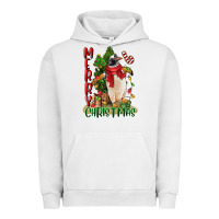 Pigment Lunar Rock merry christmas penguin Urban Hoodie - LillyAllenDesigns