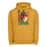 Pigment Peanut Butter merry christmas penguin Urban Hoodie - LillyAllenDesigns