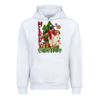 White merry christmas penguin Urban Hoodie - LillyAllenDesigns