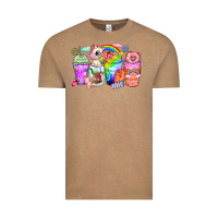Vintage Coffee unicorn coffee cups Vintage Tee - Zillion Design Studio