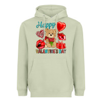 Matcha happy valentines day Heavyweight Hoodie - NancyCooperArtShop